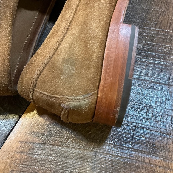 Men\'s Suede Slip-On Loafers in Tan main image 9